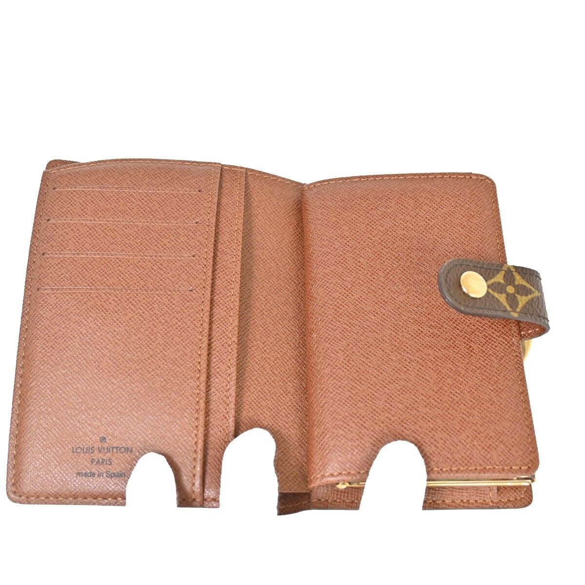LOUIS VUITTON Portefeuille Viennois Bifold Wallet Monogram Brown M61674 18FA372
