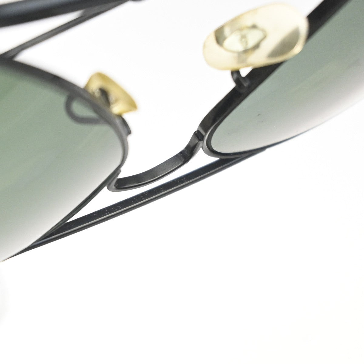 Ray Ban BAUSCH & LOMB Aviator Sunglasses Eye Wear Plastic Metal BK 07CA992