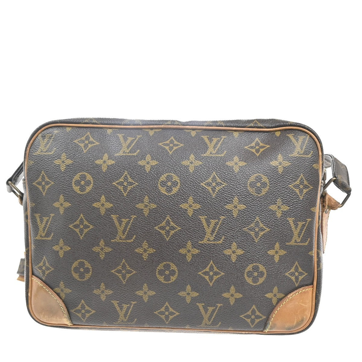 LOUIS VUITTON Nile Crossbody Shoulder Bag Monogram Leather Brown M45244 30MA419