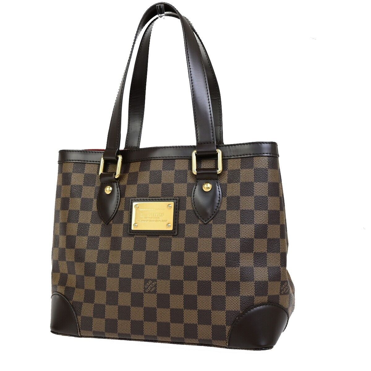 LOUIS VUITTON Hampstead PM Shoulder Bag Damier Ebene Leather BN N51205 53FB260