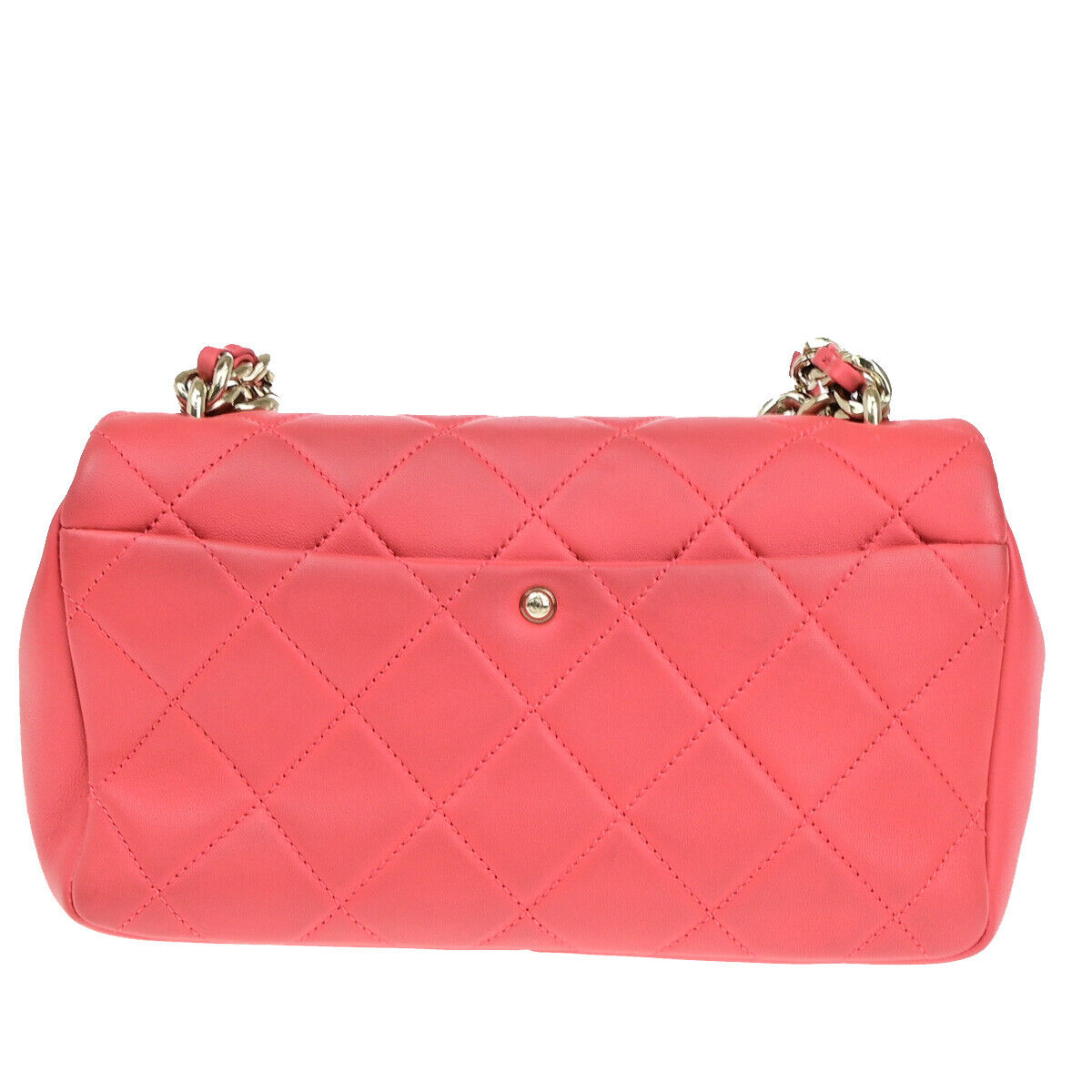 CHANEL CC Matelasse 23 2Way Chain Shoulder Hand Bag Leather Pink GHW 880RJ949