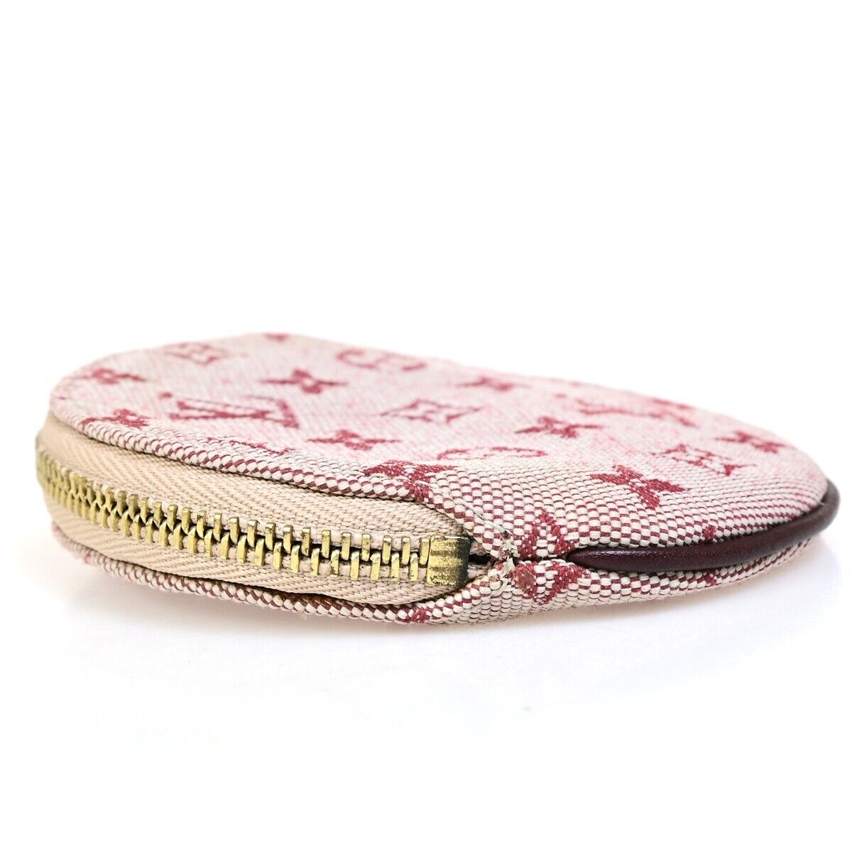 LOUIS VUITTON Porte Monnais Rond Coin Case Monogram Mini Red M92462 39FA784