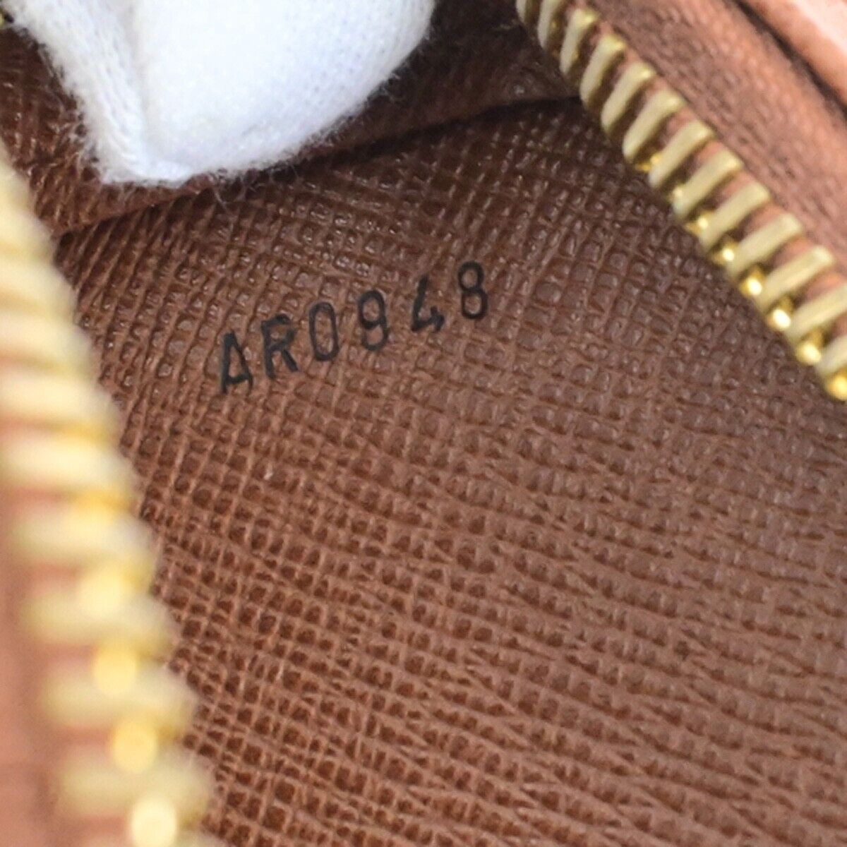 LOUIS VUITTON Orsay Clutch Hand Bag Monogram Leather Brown France M51790 30ED859