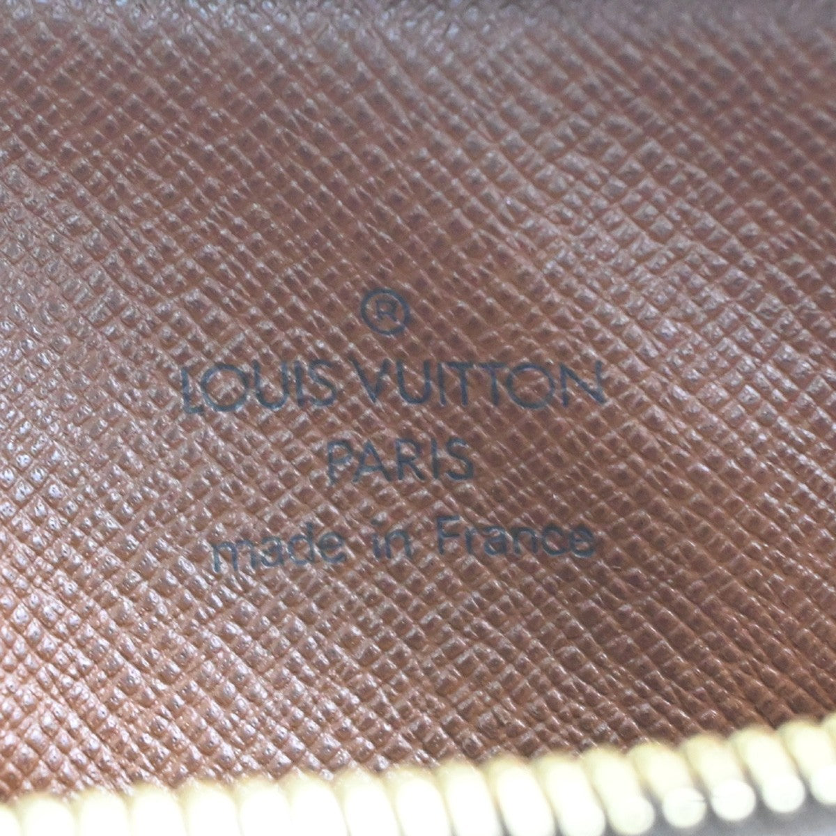 LOUIS VUITTON Danube Shoulder Bag Monogram Leather Brown France M45266 35KC729