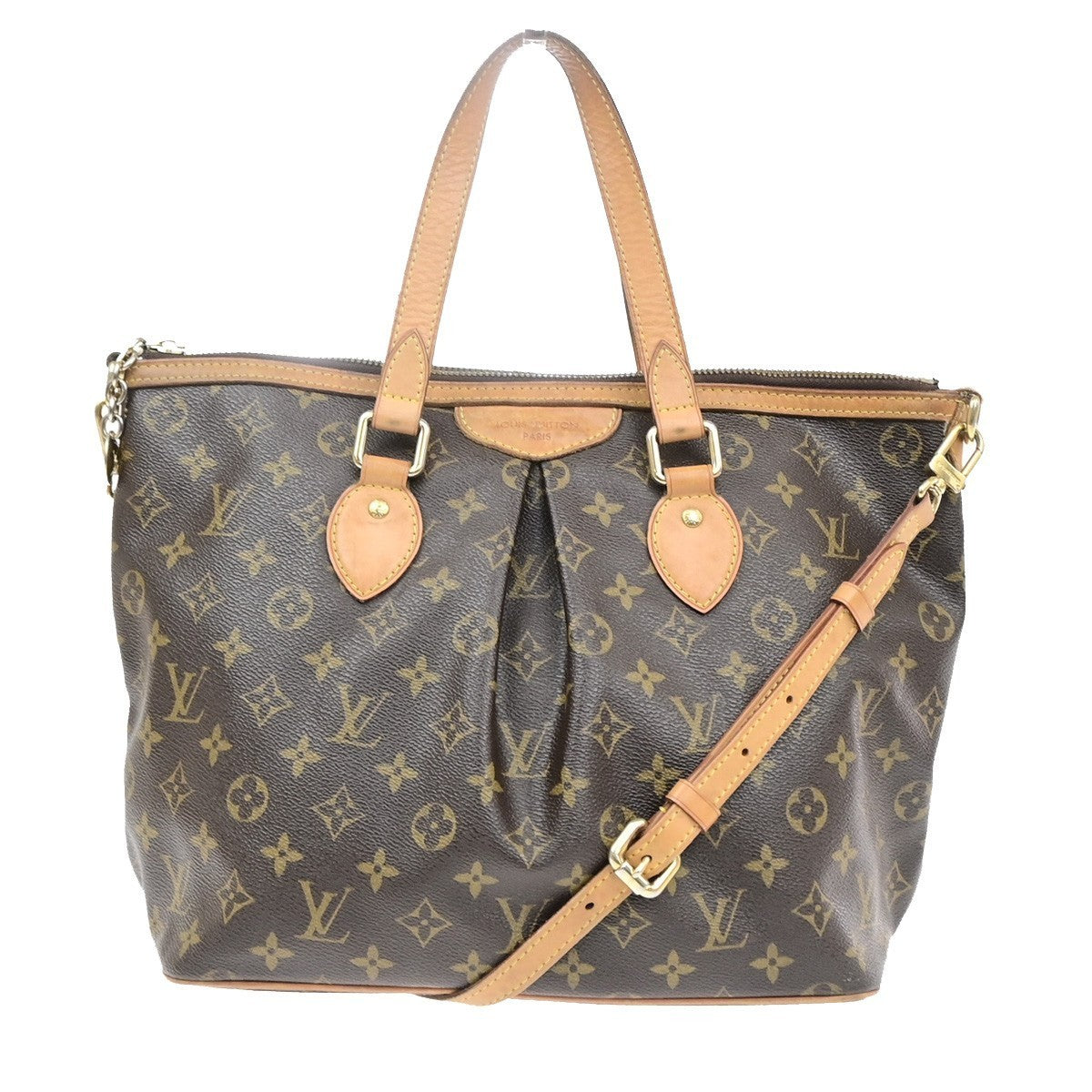 LOUIS VUITTON Palermo PM Shoulder Hand Bag Monogram Leather BN M40145 12MA720