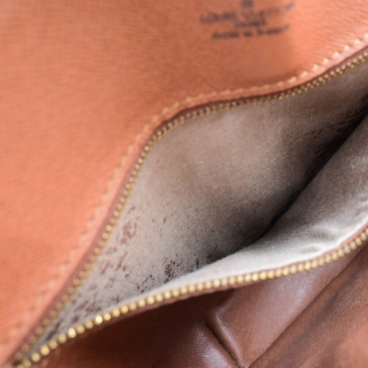 LOUIS VUITTON Chantilly GM Shoulder Bag Monogram Leather Brown M51232 62YG540