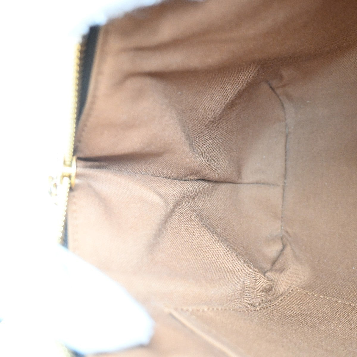 LOUIS VUITTON Tivoli PM Hand Bag Monogram Leather Brown France M40143 600RL749