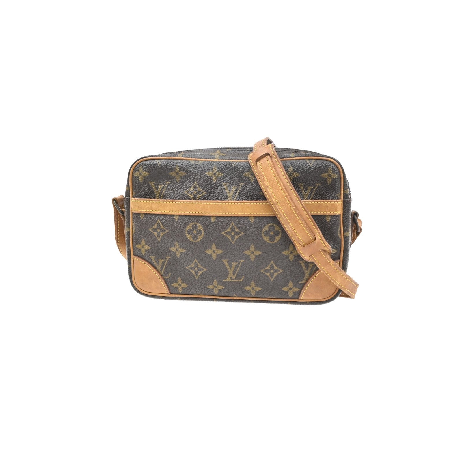 LOUIS VUITTON Trocadero 24 Shoulder Bag Monogram Leather Brown M51276 34MA660