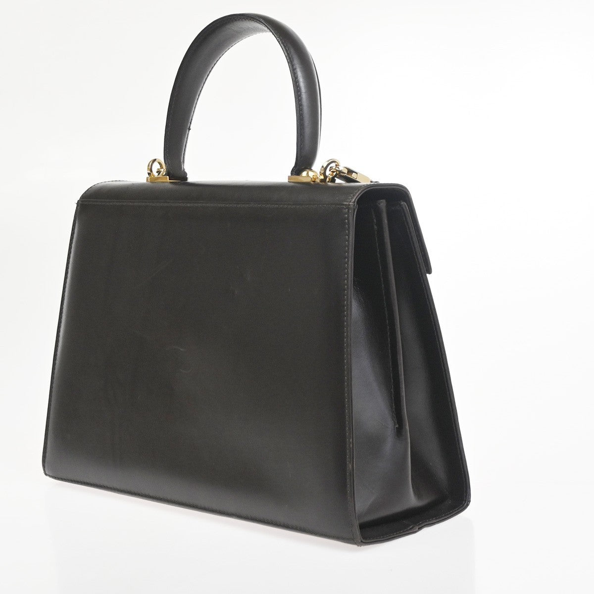 SALVATORE FERRAGAMO Gancini 2Way Shoulder Hand Bag Leather BN Italy GHW 83RL933