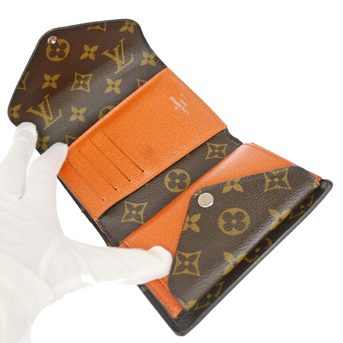 LOUIS VUITTON Marie Compact Trifold Wallet Monogram Leather BN OE M60495 04EA227