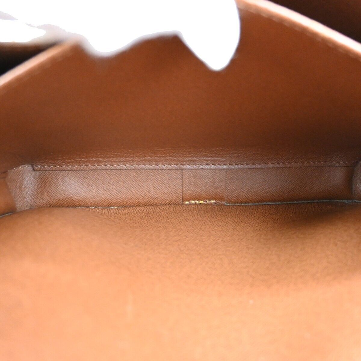 LOUIS VUITTON Cartouchiere GM Shoulder Bag Monogram Leather Brown M51252 83EA173