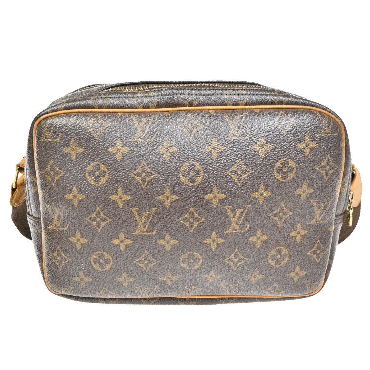 LOUIS VUITTON Reporter PM Crossbody Shoulder Bag Monogram Leather M45254 81KC666