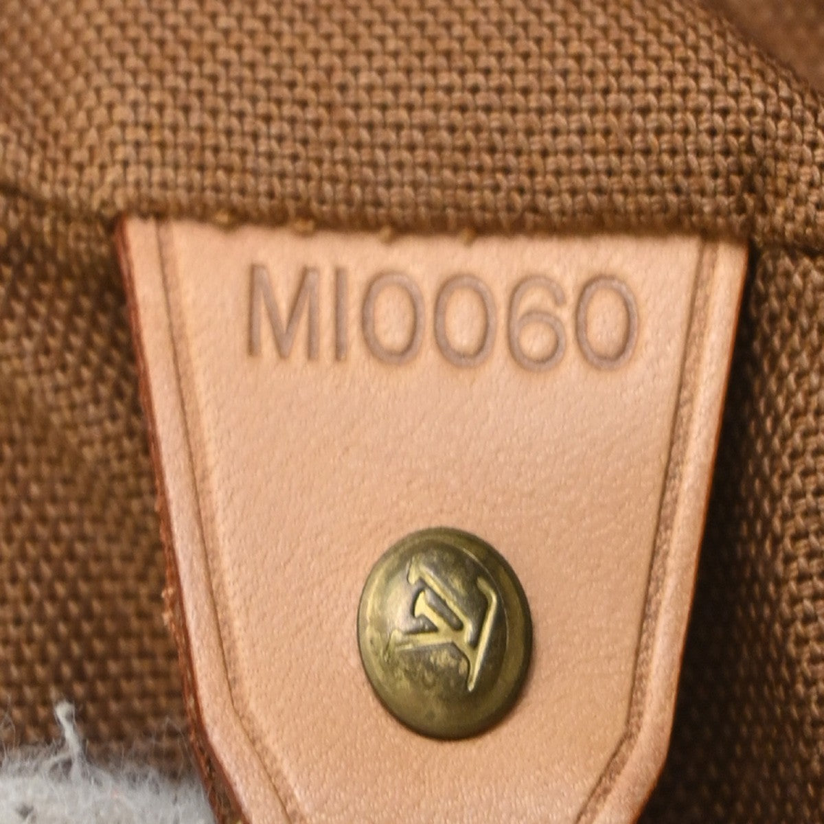 LOUIS VUITTON Montsouris GM Backpack Bag Monogram Leather Brown M51135 97TA524