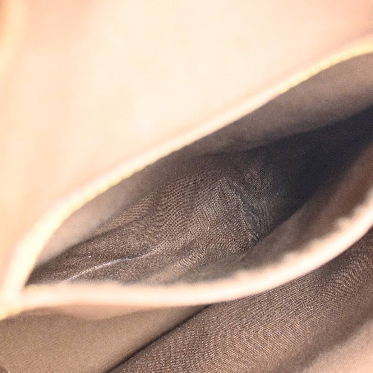 LOUIS VUITTON Montsouris GM Backpack Bag Monogram Leather Brown M51135 96KC794