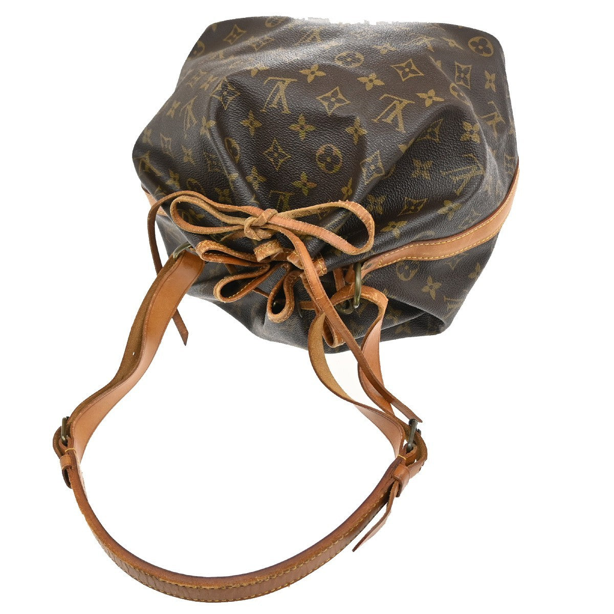 LOUIS VUITTON Petit Noe Drawstring Shoulder Bag Monogram Leather M42226 34CA391