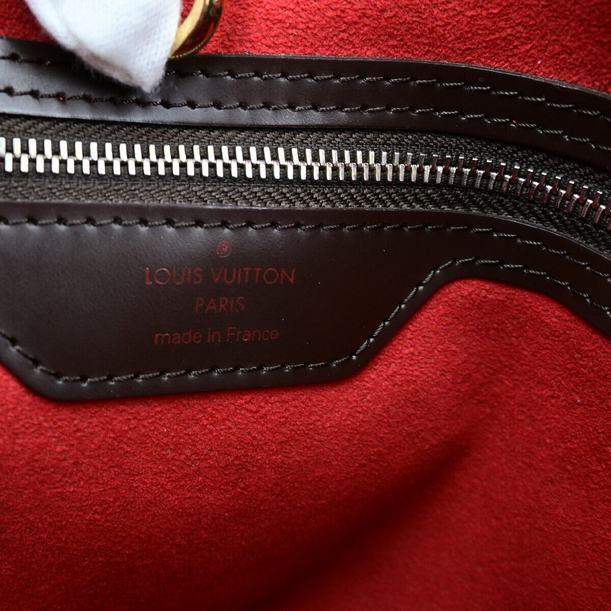 LOUIS VUITLOUIS VUITTON Hampstead MM Shoulder Bag Damer Leather N51204 99SJ114