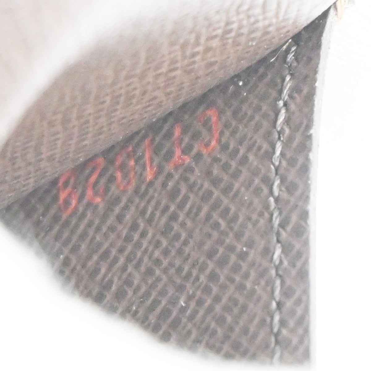 LOUIS VUITTON Ludlow Trifold Mini Wallet Damier Leather Brown N62925 38TA541