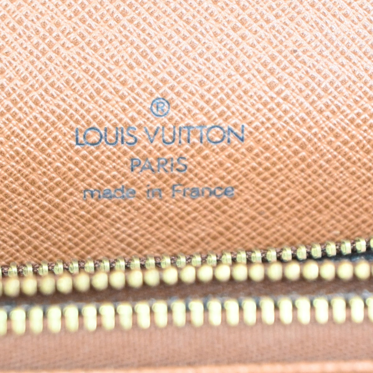 LOUIS VUITTON Concorde Hand Bag Monogram Leather Brown France M51190 90KB989