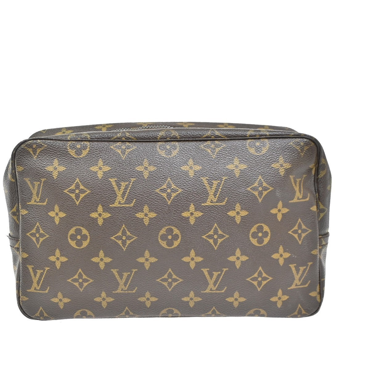 LOUIS VUITTON Trousse Toilette 28 Clutch Hand Bag Monogram Brown M47522 68KC425
