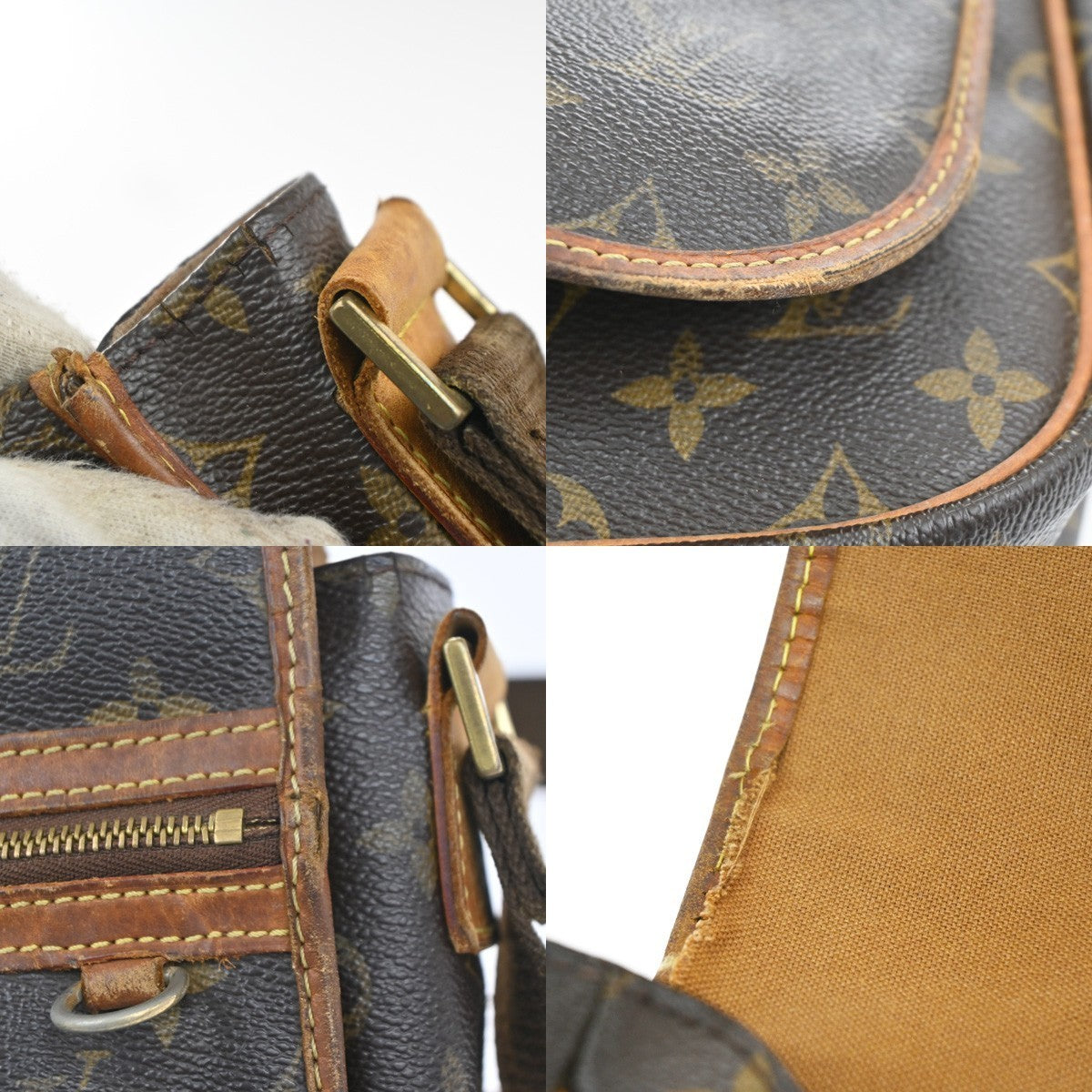 LOUIS VUITTON Messenger Bosphore PM Shoulder Bag Monogram Leather M40106 39MA359