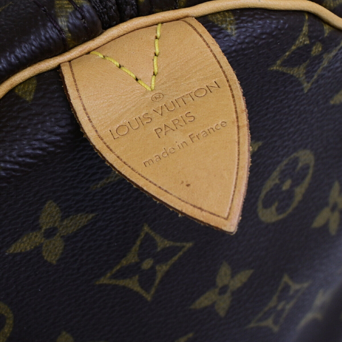 LOUIS VUITTON Keepall 55 Travel Hand Bag Monogram Leather Brown M41424 20RK831