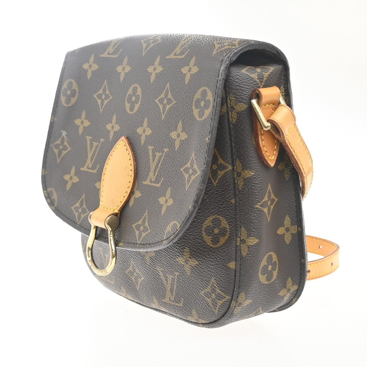 LOUIS VUITTON Saint Cloud MM Shoulder Bag Monogram Leather BN USA M51243 75MA417