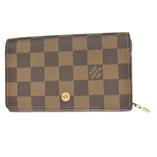 LOUIS VUITTON Porte Monnaie Billets Tresor Bifold Wallet Damier N61730 62FA263