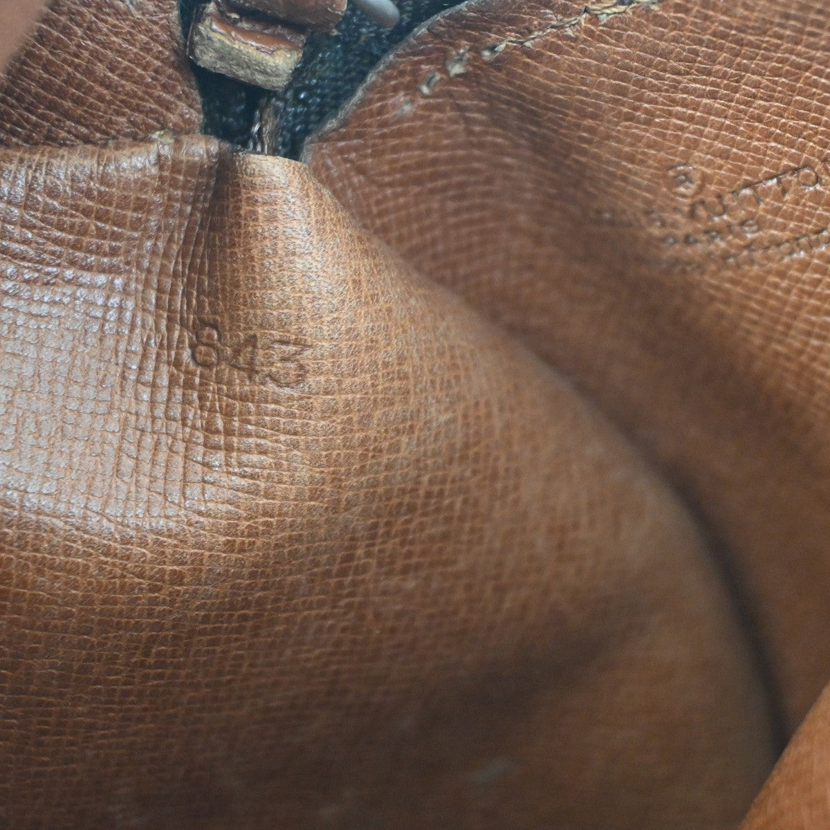 LOUIS VUITTON Logo PAPILLON 30 Hand Bag Monogram Leather Brown M51365 37ZA311