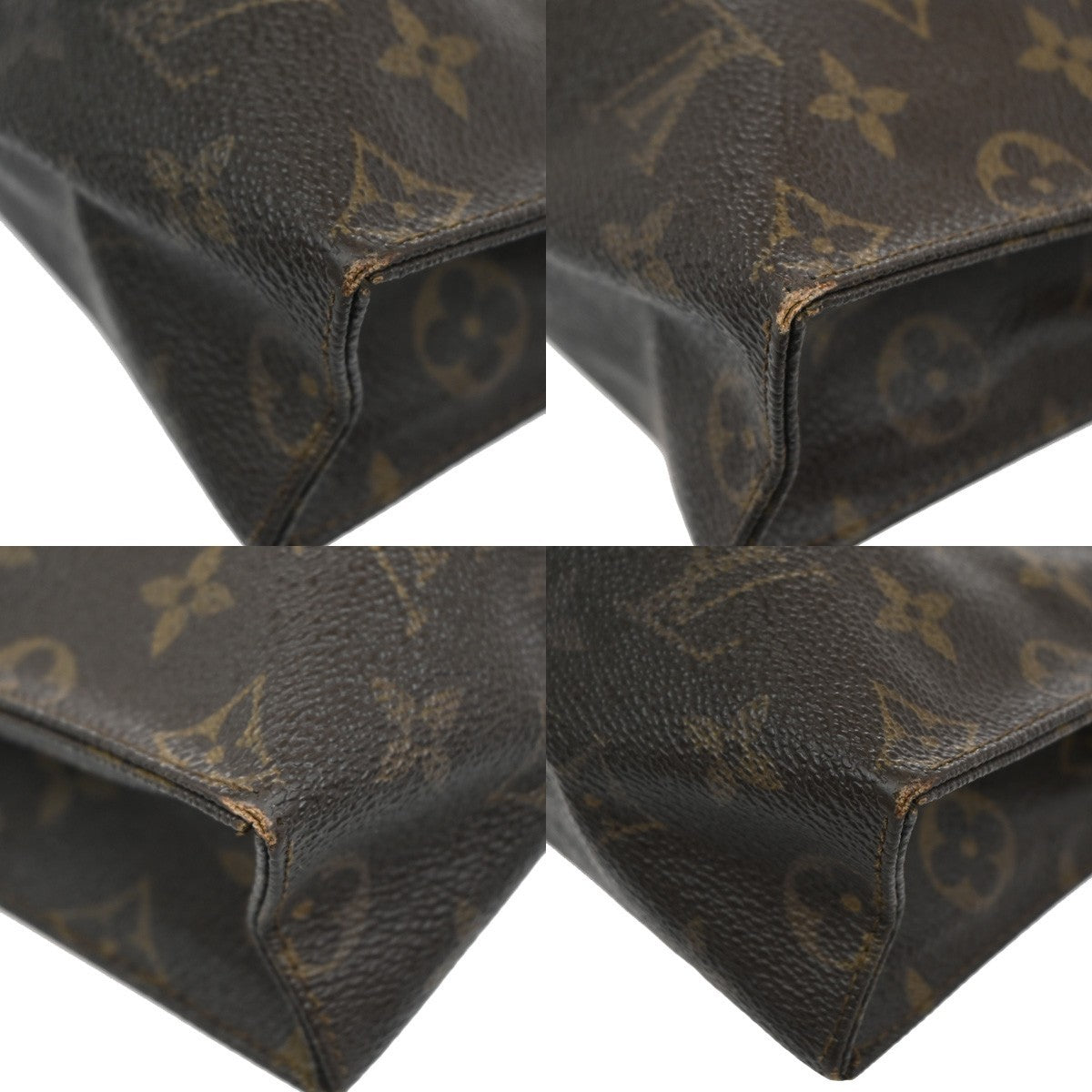 LOUIS VUITTON Poche Toilette 26 Clutch Hand Bag Monogram Leather M47542 05CA385