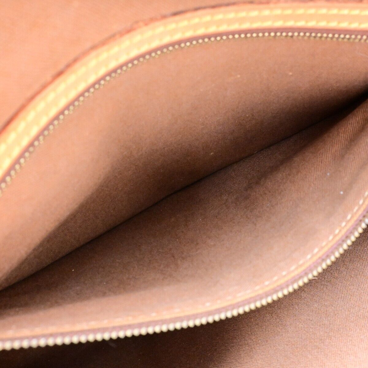 LOUIS VUITTON Beverly Hand Bag Briefcase Monogram Leather Brown M51121 81EB853