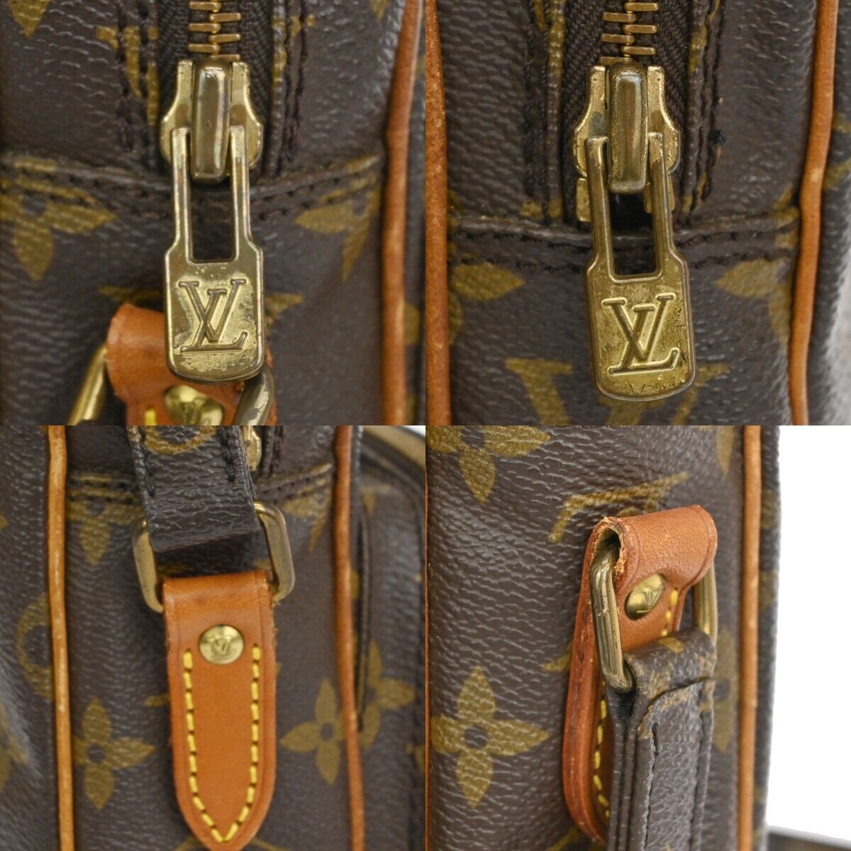 LOUIS VUITTON Amazon Crossbody Shoulder Bag Monogram Leather BN M45236 34EA171