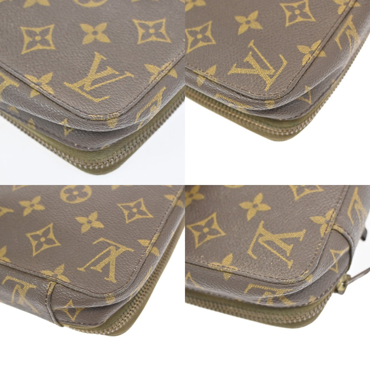 LOUIS VUITTON Poche Monte Carlo Jewelry Case Monogram Leather BN M47350 08YJ088