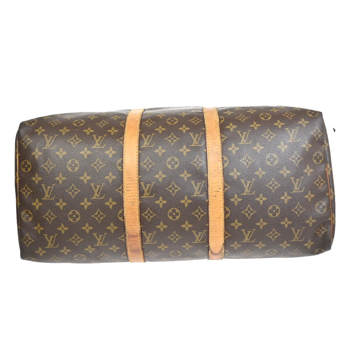 LOUIS VUITTON Keepall 50 Travel Hand Bag Monogram Leather Brown M41426 88FB594