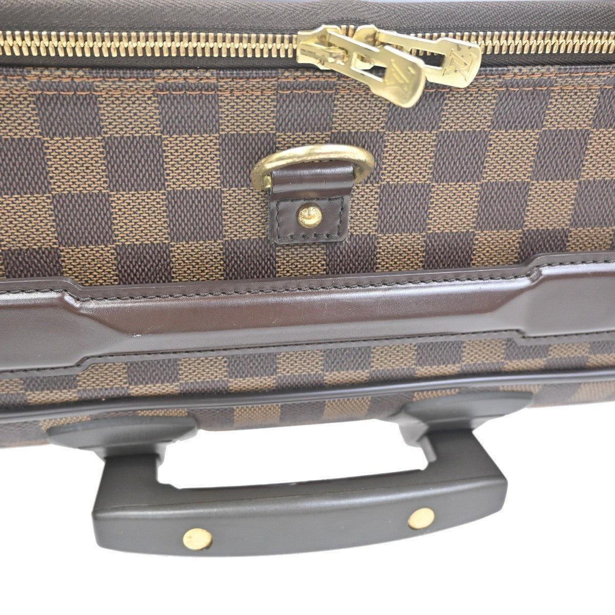 LOUIS VUITTON Pegase 55 Suitcase Carry on Bag Damier Ebene Brown N23294 84ZA357