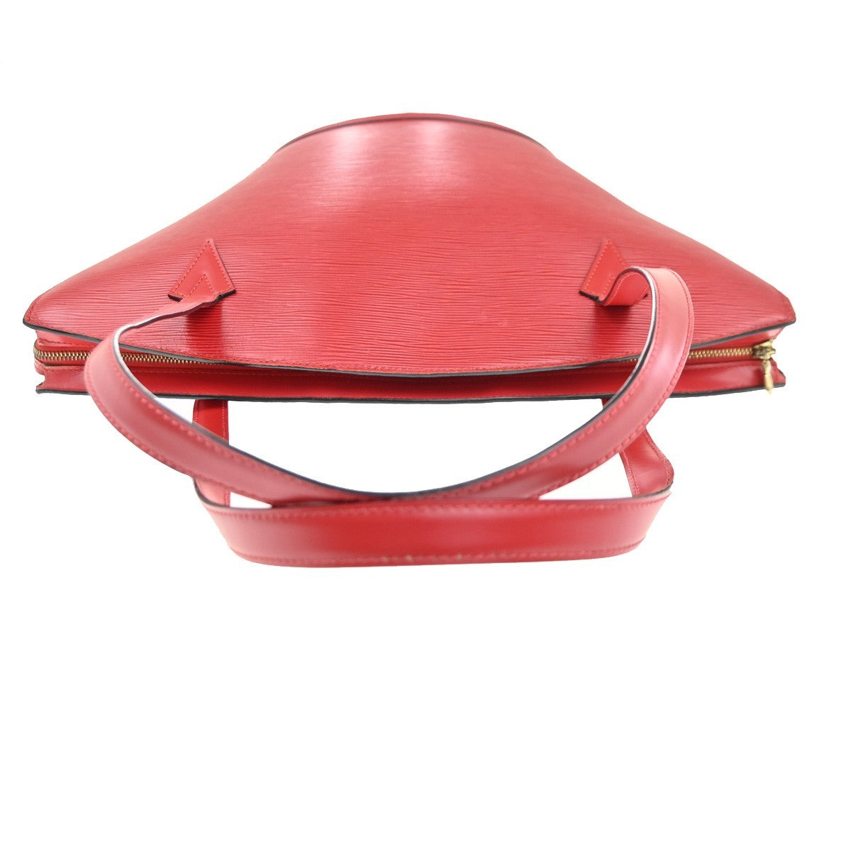 LOUIS VUITTON LV Saint Jacques Hand Bag Epi Leather Red France M52267 32MA233