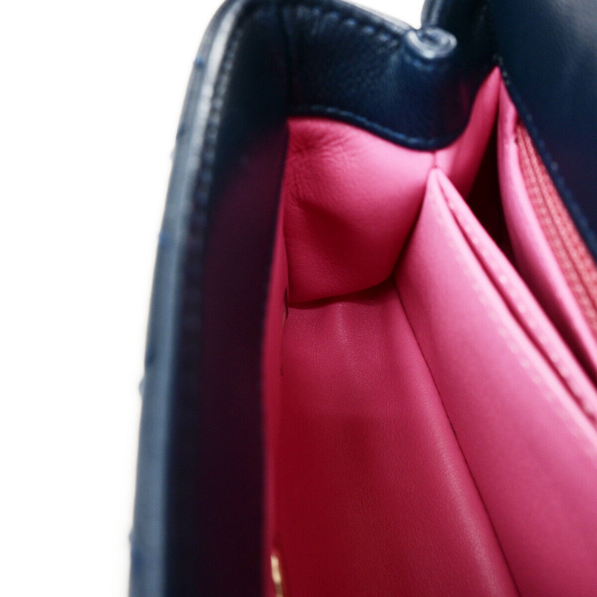 CHANEL CC XXS Matelasse Top Handle 2Way Chain Shoulder Bag Leather BE 793RK696