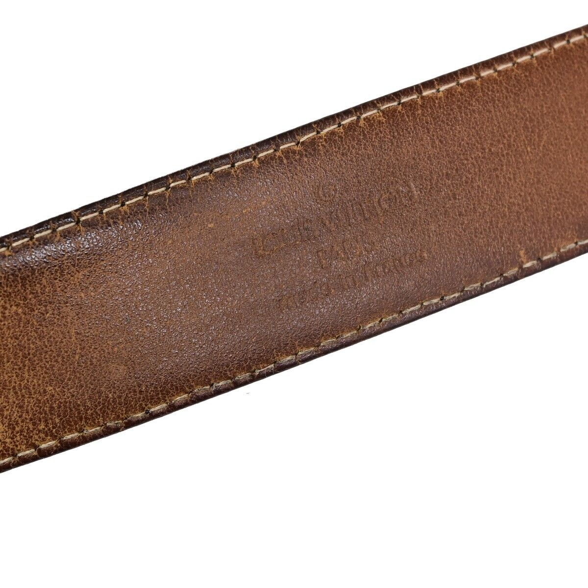 LOUIS VUITTON Ceinture Classic Belt Epi Leather Black M6833V Accessory 08KA375