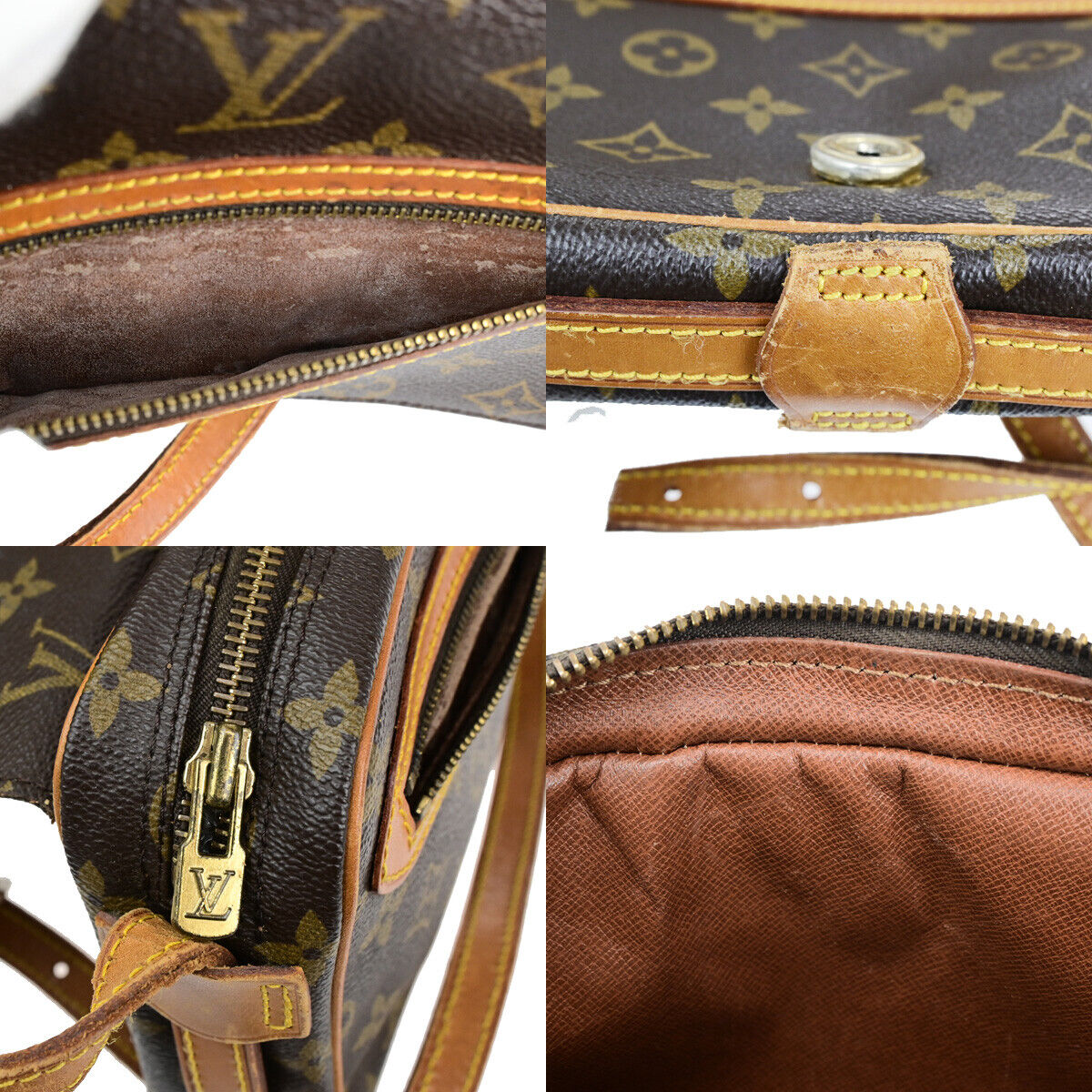 LOUIS VUITTONI Saint Germain 24 Shoulder Bag Monogram Leather BN M51210 35SJ486