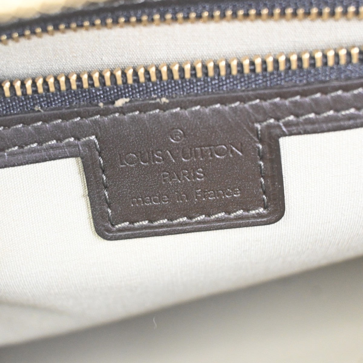 LOUIS VUITTON Josephine GM Hand Bag Monogram Mini Canvas Leather M92310 35ZA355