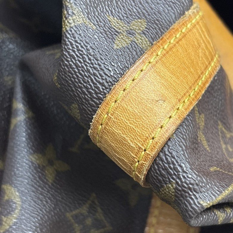 LOUIS VUITTON Petit Noe Drawstring Shoulder Bag Monogram Leather M42226 70MA705
