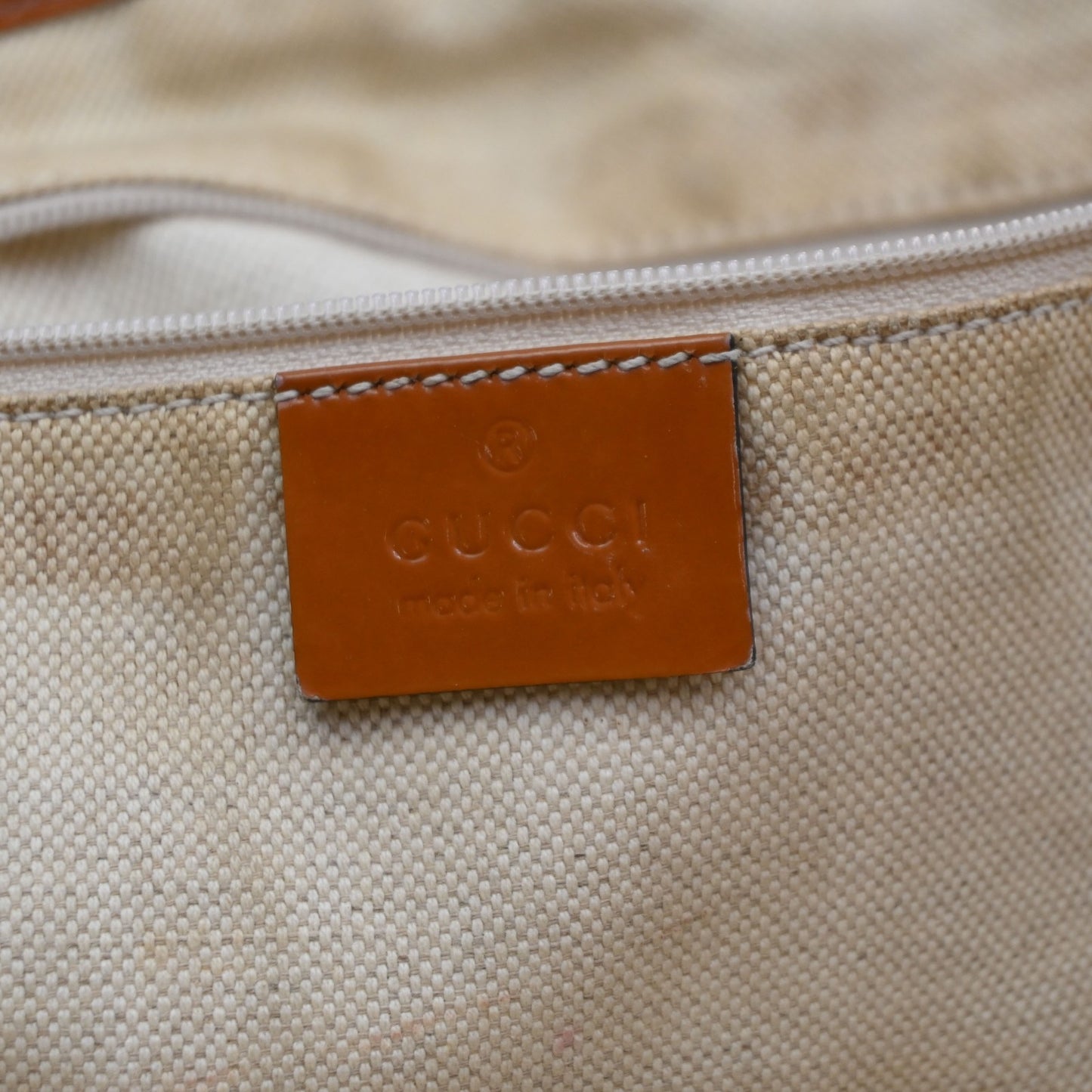 GUCCI GG Jolie Charms Shoulder Tote Bag Canvas Patent Leather BN Italy 04KD070