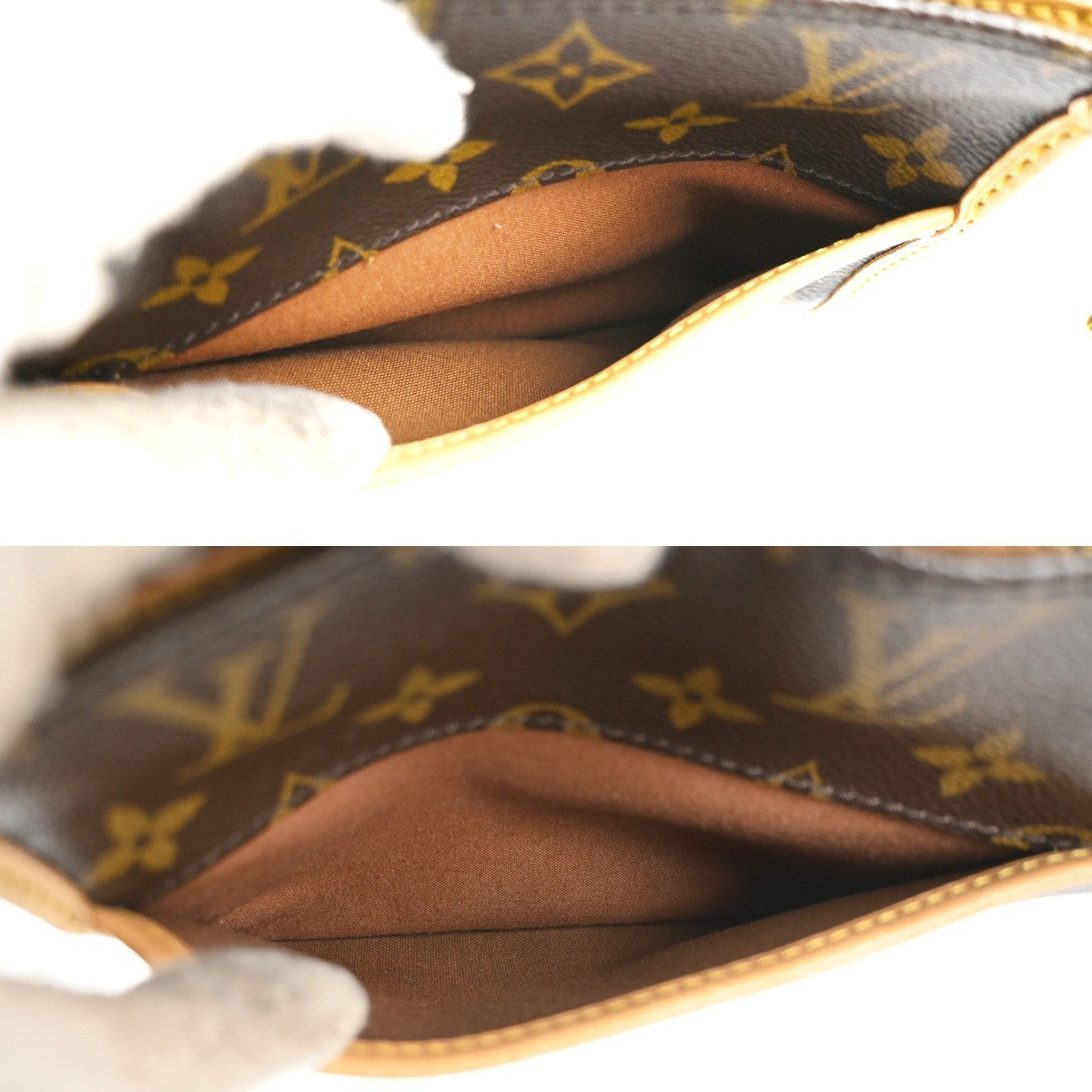 LOUIS VUITTON LV Popincourt Long Shoulder Bag Monogram Brown M40008 97MA358