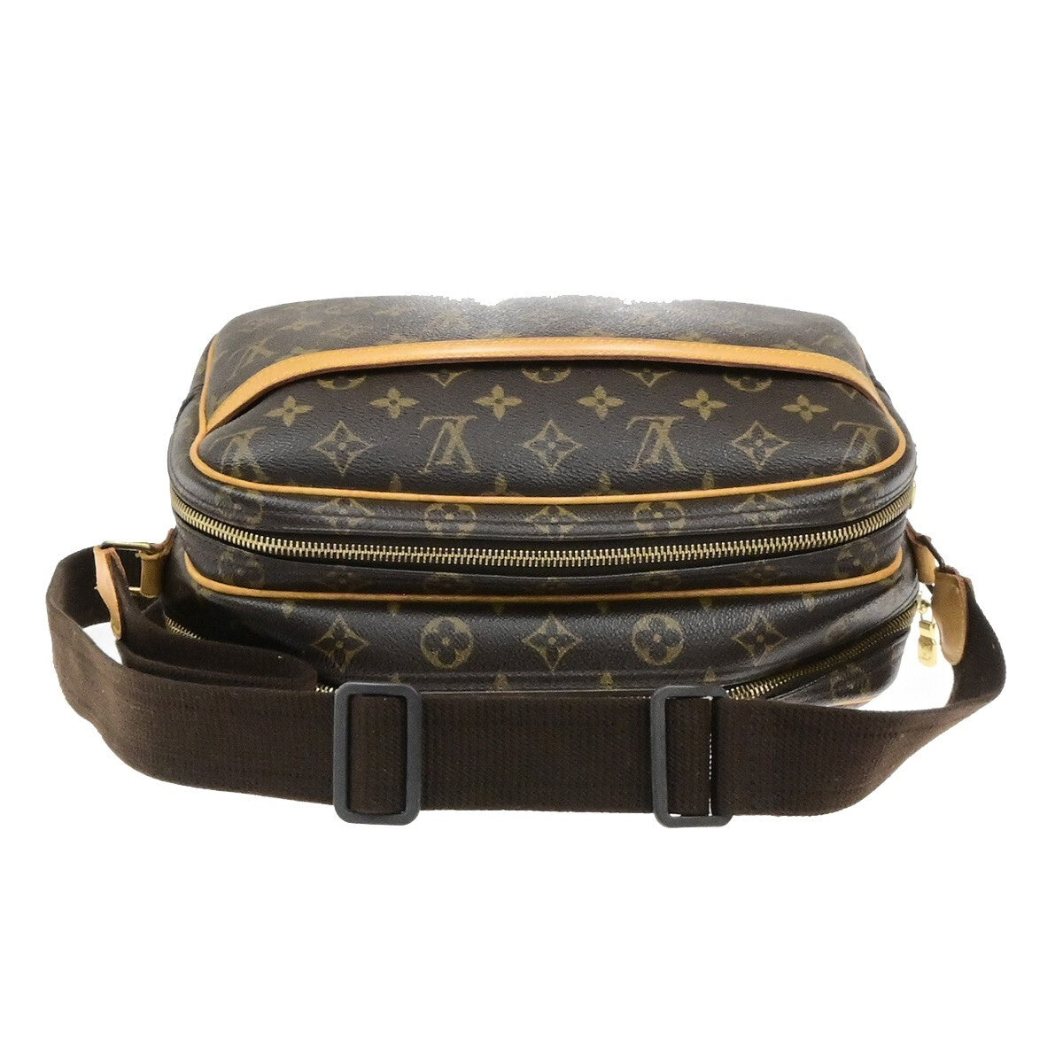 LOUIS VUITTON Reporter PM Crossbody Shoulder Bag Monogram Leather M45254 82EE133