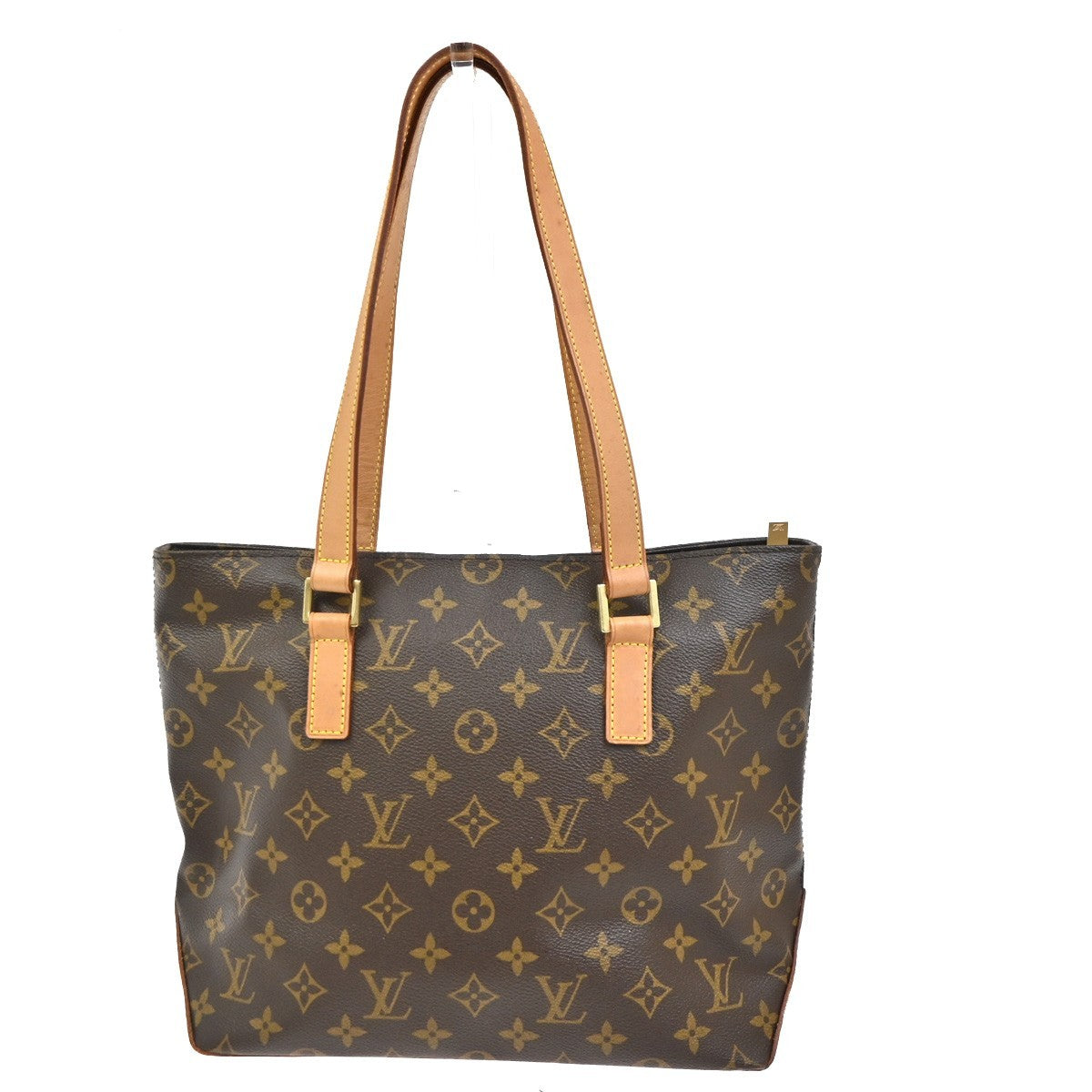 LOUIS VUITTON Cabas Piano Shoulder Bag Monogram Leather Brown M51148 28CA579