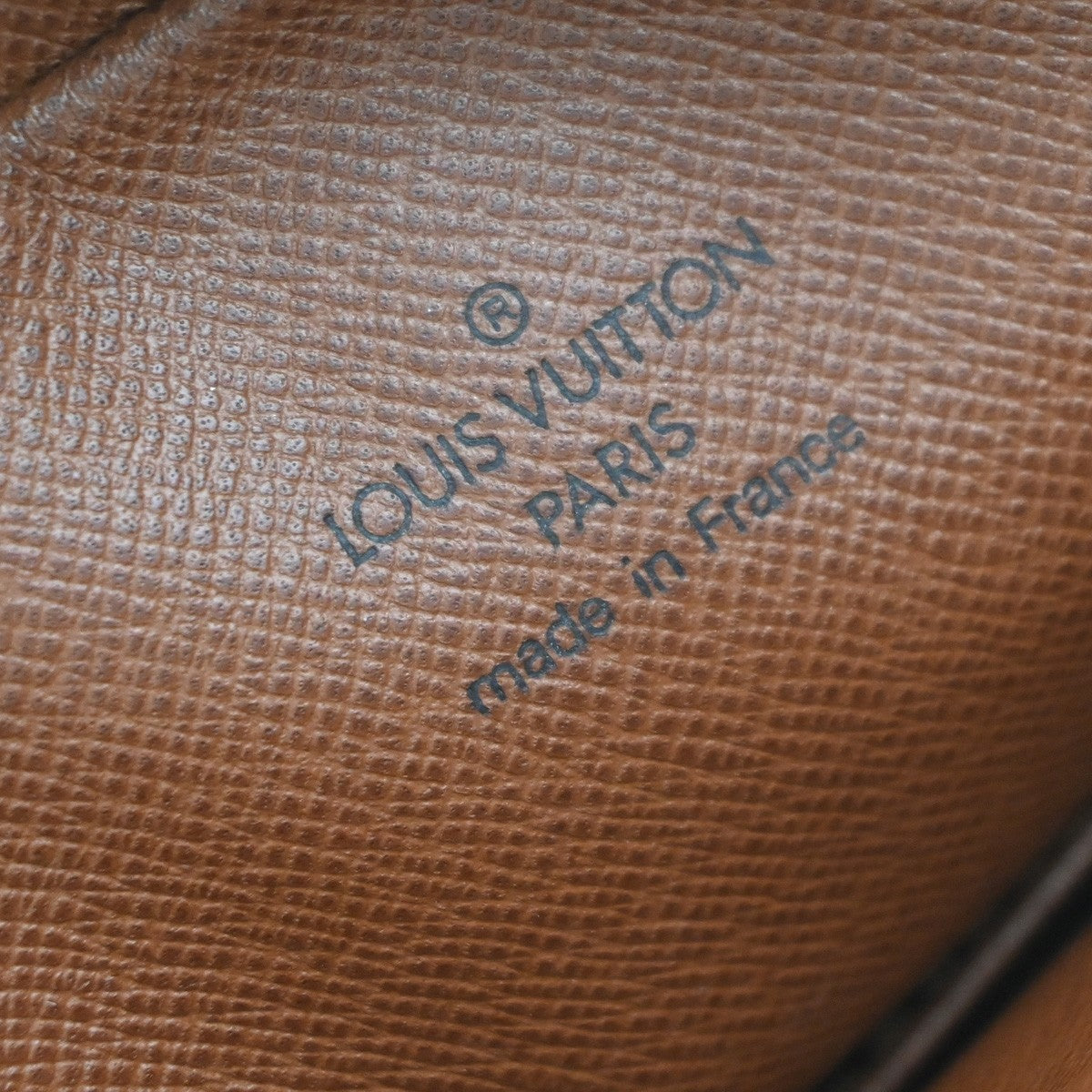 LOUIS VUITTON Danube Shoulder Bag Monogram Leather Brown France M45266 88YJ229