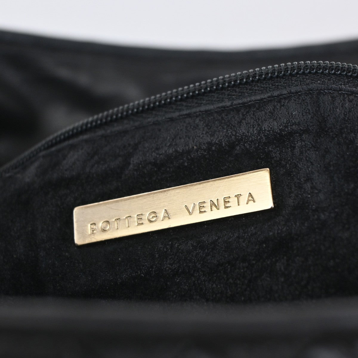 BOTTEGA VENETA Intrecciato Shoulder Crossbosy Bag Leather Black Italy 21ZA288