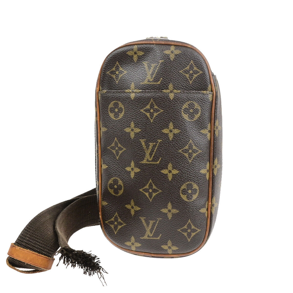LOUIS VUITTON Pochette Gange Shoulder Bag Monogram Brown Spain M51870 76SJ582