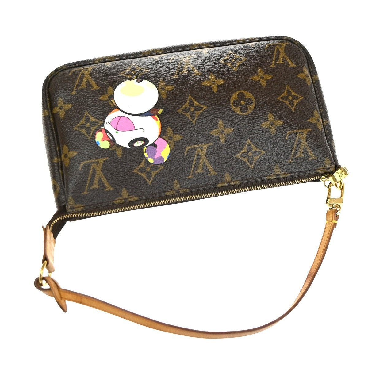 LOUIS VUITTON Murakami Pochette Accessoires Monogram Panda M51981 631RQ068