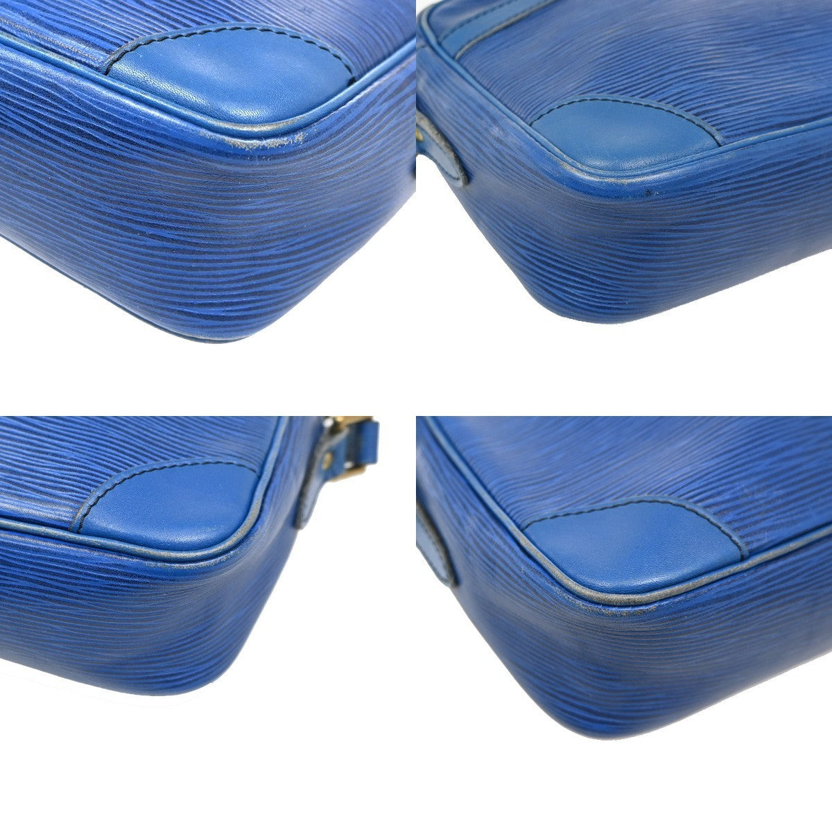 LOUIS VUITTON Trocadero 24 Epi Leather Shoulder Bag Blue France M52317 61KC158