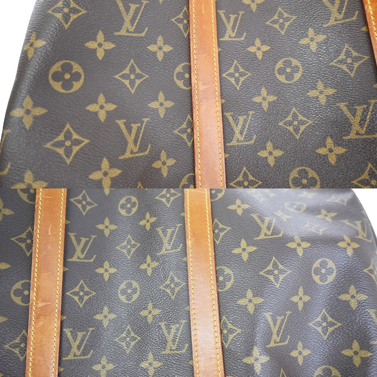 LOUIS VUITTON Flanerie 45 Shoulder Bag Monogram Leather Brown M51115 79KC823